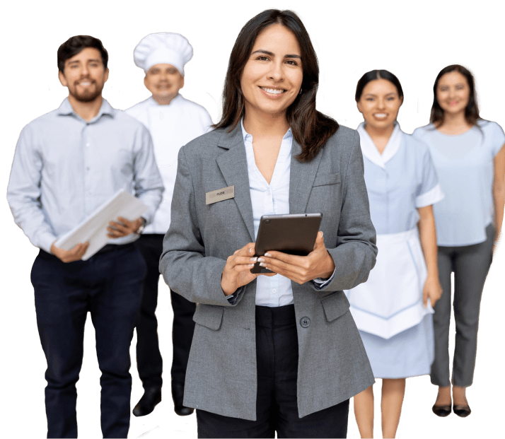 Variety of industry professionals slider image