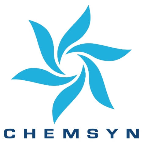 Chemsyn logo stacked reverse