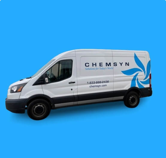 Chemsyn promotional truck image