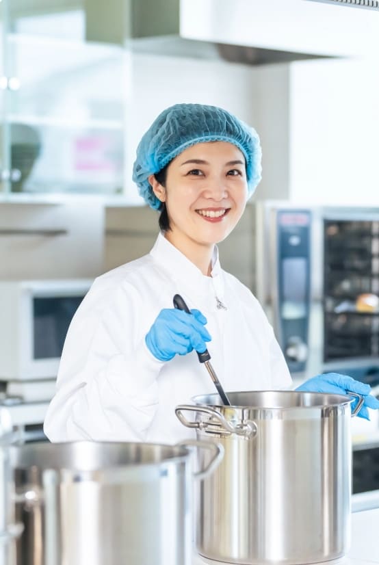 Commercial kitchen chef