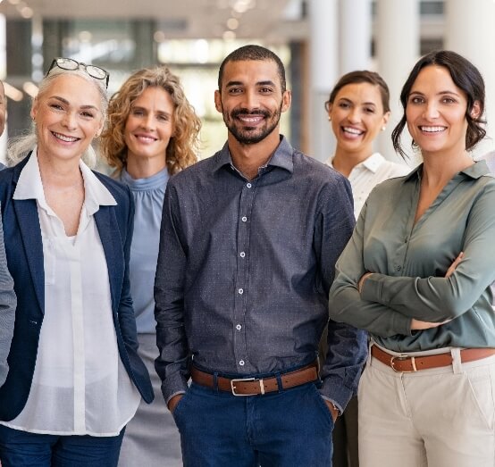 Corporate team image