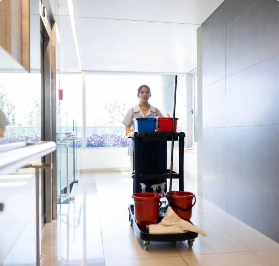 Janitorial cart image